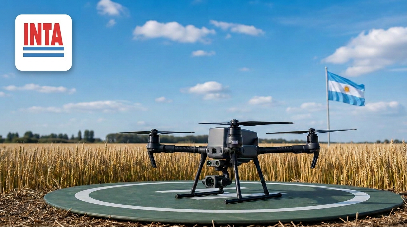 Red de Drones del INTA: qué es y cómo impulsa la adopción en el agro argentino